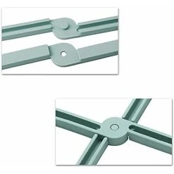 LangRay Trivet, Foldable Trivet, 3-piece Silicone Pot Coasters, Washable Thermal Insulation, Space Saving (3) -Vonshef shop 51800406 4