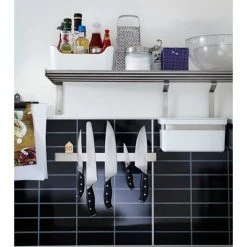 Langray Magnetic Knife Holder For Wall, 16 Inch Knife Magnetic Strip, Stainless Steel Magnetic Knife Strip Bar Rack Block For Kitchen Utensil Holder, Art Supply Organizer & Tool Holder -Vonshef shop 51803046 4