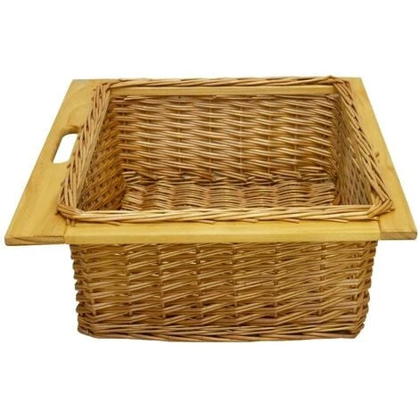 KuKoo Pull Out Wicker Basket Drawer 600mm Kitchen Storage Solution 5 KuKoo Pull Out Wicker Basket Drawer 600mm Kitchen Storage Solution - Image 5