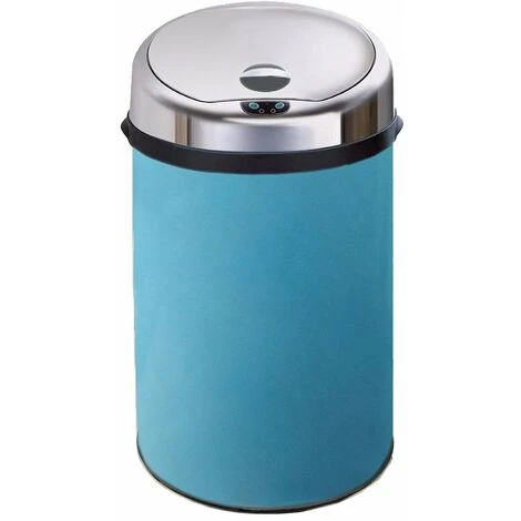 Inmotion 30L Blue Stainless Steel Auto Sensor Kitchen Waste Dust Bin 1 Inmotion 30L Blue Stainless Steel Auto Sensor Kitchen Waste Dust Bin