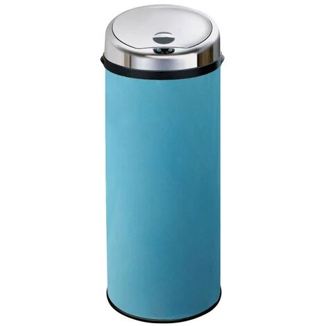 Inmotion 50L Blue Stainless Steel Auto Sensor Kitchen Waste Dust Bin 2 Inmotion 50L Blue Stainless Steel Auto Sensor Kitchen Waste Dust Bin - Image 2