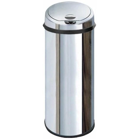 Inmotion 50L Chrome Stainless Steel Auto Sensor Kitchen Waste Dust Bin 2 Inmotion 50L Chrome Stainless Steel Auto Sensor Kitchen Waste Dust Bin - Image 2