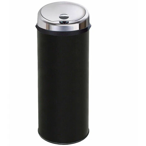 Inmotion 50L Black Stainless Steel Auto Sensor Kitchen Waste Dust Bin 2 Inmotion 50L Black Stainless Steel Auto Sensor Kitchen Waste Dust Bin - Image 2