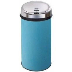 Inmotion 42L Blue Stainless Steel Auto Sensor Kitchen Waste Dust Bin