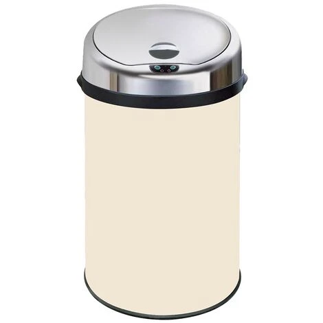 Inmotion 30L Cream Stainless Steel Auto Sensor Kitchen Waste Dust Bin 1 Inmotion 30L Cream Stainless Steel Auto Sensor Kitchen Waste Dust Bin