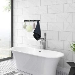 LITZEE Door Hooks, Black Coat Hooks Screw In & Stick On, Self Adhesive Door Hangers For Bedroom, Hooks For Towel Hat Bathrobe In Bathroom, 4 Holders -Vonshef shop 54033532 4