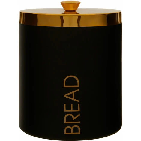 Premier Housewares Liberty Black Enamel Finish Bread Bin 1 Premier Housewares Liberty Black Enamel Finish Bread Bin