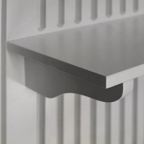 Watsons NOVEL - Kitchen Plate Bowl Cup Display / Wall Rack Shelves With Hooks - White 4 Watsons NOVEL - Kitchen Plate Bowl Cup Display / Wall Rack Shelves With Hooks - White - Image 4