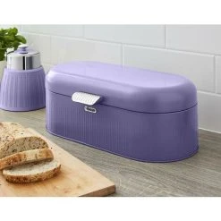 Swan Retro Bread Bin Purple -Vonshef shop 54674000 3