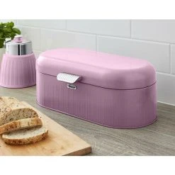 Swan Retro Bread Bin Pink 5 Swan Retro Bread Bin Pink -Vonshef shop 54674015 3