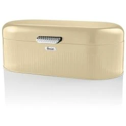 Swan Retro Bread Bin Cream