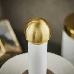 Swan Gatsby White Towel Pole -Vonshef shop 54674092 4