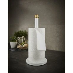 Swan Gatsby White Towel Pole -Vonshef shop 54674092 5