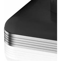 Swan Retro Towel Pole Black -Vonshef shop 54674114 3