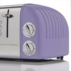 Swan 4 Slice Retro Toaster - Purple 7 Swan 4 Slice Retro Toaster - Purple -Vonshef shop 54674152 3