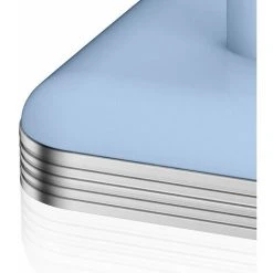 Swan Retro Towel Pole Blue -Vonshef shop 54674162 3