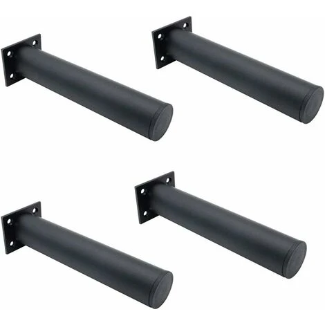 LITZEE Set Of 4 Adjustable Matt Black Furniture Legs, 38x200mm Aluminum Alloy Made, Cabinet Coffee Table TV Stand Legs, Furniture Sofa Support Foot, Bathroom Cabinet Support Legs 1 LITZEE Set Of 4 Adjustable Matt Black Furniture Legs, 38x200mm Aluminum Alloy Made, Cabinet Coffee Table TV Stand Legs, Furniture Sofa Support Foot, Bathroom Cabinet Support Legs
