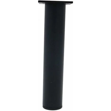LITZEE Set Of 4 Adjustable Matt Black Furniture Legs, 38x200mm Aluminum Alloy Made, Cabinet Coffee Table TV Stand Legs, Furniture Sofa Support Foot, Bathroom Cabinet Support Legs 5 LITZEE Set Of 4 Adjustable Matt Black Furniture Legs, 38x200mm Aluminum Alloy Made, Cabinet Coffee Table TV Stand Legs, Furniture Sofa Support Foot, Bathroom Cabinet Support Legs - Image 5