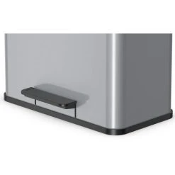 Pedal Bin Oko Trio Plus Size L 3x9 L Silver 0633-220 Hailo -Vonshef shop 5522370 3