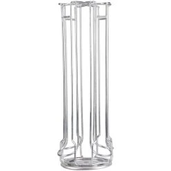 NEO DIRECT Neo Chrome Tower 32pcs Revolving Rotating Coffee Capsule Holder Stand Rack For Lavazza Mio Pods 7 NEO DIRECT Neo Chrome Tower 32pcs Revolving Rotating Coffee Capsule Holder Stand Rack For Lavazza Mio Pods -Vonshef shop 56072645 3