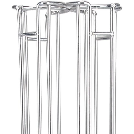 NEO DIRECT Neo Chrome Tower 32pcs Revolving Rotating Coffee Capsule Holder Stand Rack For Lavazza Mio Pods 5 NEO DIRECT Neo Chrome Tower 32pcs Revolving Rotating Coffee Capsule Holder Stand Rack For Lavazza Mio Pods - Image 5