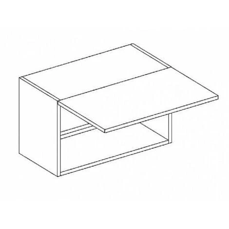 IMPACT FURNITURE 600 Kitchen Extractor Housing Wall Unit 60cm Cabinet Cupboard White Gloss Soft Close Door Rosi 3 IMPACT FURNITURE 600 Kitchen Extractor Housing Wall Unit 60cm Cabinet Cupboard White Gloss Soft Close Door Rosi - Image 3