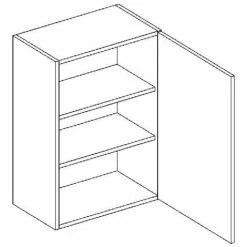 IMPACT FURNITURE 600 Kitchen Wall Unit 60cm Cabinet Cupboard Upper White Gloss Soft Close Door Rosi 7 IMPACT FURNITURE 600 Kitchen Wall Unit 60cm Cabinet Cupboard Upper White Gloss Soft Close Door Rosi -Vonshef shop 56371426 3