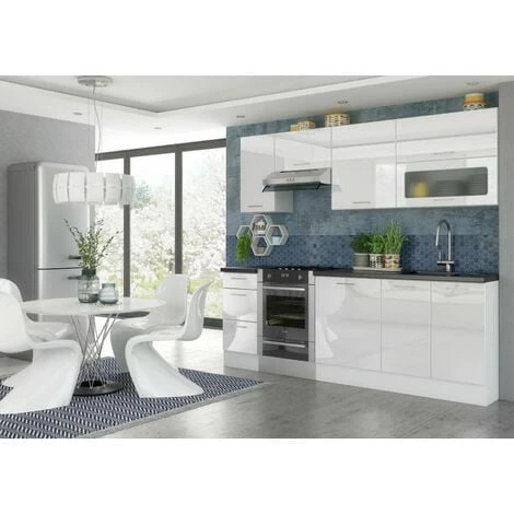 IMPACT FURNITURE White Gloss Kitchen End Panel Left Right Universal For Wall Unit Rosi W28 H72cm 3 IMPACT FURNITURE White Gloss Kitchen End Panel Left Right Universal For Wall Unit Rosi W28 H72cm - Image 3