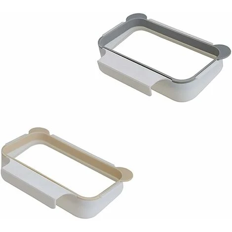 ECHOO 2 Pieces Garbage Bag Holder, Kitchen Trash Bag Holder, Hanging Trash Bag Holder 2 ECHOO 2 Pieces Garbage Bag Holder, Kitchen Trash Bag Holder, Hanging Trash Bag Holder - Image 2