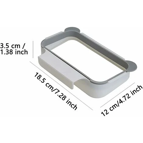 ECHOO 2 Pieces Garbage Bag Holder, Kitchen Trash Bag Holder, Hanging Trash Bag Holder 3 ECHOO 2 Pieces Garbage Bag Holder, Kitchen Trash Bag Holder, Hanging Trash Bag Holder - Image 3