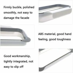 ECHOO 2 Pieces Garbage Bag Holder, Kitchen Trash Bag Holder, Hanging Trash Bag Holder 8 ECHOO 2 Pieces Garbage Bag Holder, Kitchen Trash Bag Holder, Hanging Trash Bag Holder -Vonshef shop 58423363 4