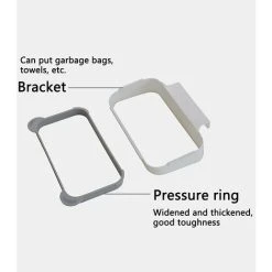 ECHOO 2 Pieces Garbage Bag Holder, Kitchen Trash Bag Holder, Hanging Trash Bag Holder 9 ECHOO 2 Pieces Garbage Bag Holder, Kitchen Trash Bag Holder, Hanging Trash Bag Holder -Vonshef shop 58423363 5