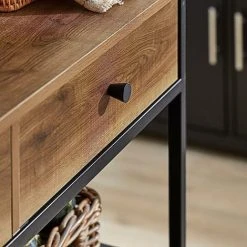 SoBuy Industrial Vintage Style Kitchen Trolley Cart Kitchen Storage Trolley Serving Trolley,FKW112-PF 8 SoBuy Industrial Vintage Style Kitchen Trolley Cart Kitchen Storage Trolley Serving Trolley,FKW112-PF -Vonshef shop 58494776 4