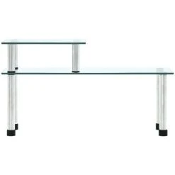 Hommoo Kitchen Shelf Transparent 45x16x26 Cm Tempered Glass -Vonshef shop 59933266 3