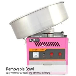 KuKoo Candy Floss Making Machine / Cotton Candy Maker / Fun Party 7 KuKoo Candy Floss Making Machine / Cotton Candy Maker / Fun Party -Vonshef shop 60469344 3