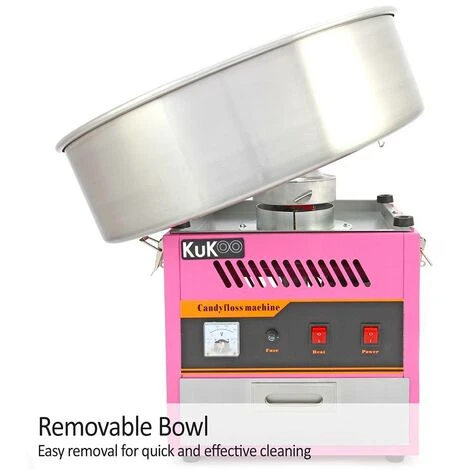 KuKoo Candy Floss Making Machine / Cotton Candy Maker / Fun Party 3 KuKoo Candy Floss Making Machine / Cotton Candy Maker / Fun Party - Image 3