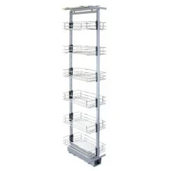 KuKoo Pull Out Kitchen Larders, 46cm D, 190-220cm H, Soft Close 7 KuKoo Pull Out Kitchen Larders, 46cm D, 190-220cm H, Soft Close -Vonshef shop 60469553 3