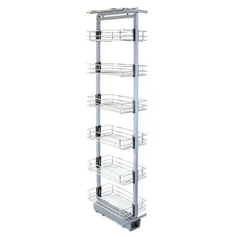 KuKoo Pull Out Kitchen Larders, 46cm D, 190-220cm H, Soft Close 3 KuKoo Pull Out Kitchen Larders, 46cm D, 190-220cm H, Soft Close - Image 3