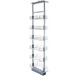 KuKoo Pull Out Kitchen Larders, 46cm D, 190-220cm H, Soft Close 8 KuKoo Pull Out Kitchen Larders, 46cm D, 190-220cm H, Soft Close -Vonshef shop 60469553 4