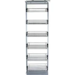 KuKoo Pull Out Kitchen Larders, 46cm D, 190-220cm H, Soft Close 9 KuKoo Pull Out Kitchen Larders, 46cm D, 190-220cm H, Soft Close -Vonshef shop 60469553 5