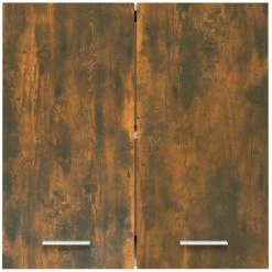 Hanging Cabinet Smoked Oak Engineered Wood VidaXL 9 Hanging Cabinet Smoked Oak Engineered Wood VidaXL -Vonshef shop 63176766 5
