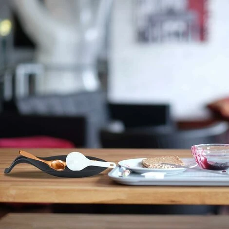 SOEKAVIA 2pcs Silicone Spoon Rest Multipurpose Kitchen Holder Spoon Rest Spoon Rest Spoon Rest Spoon Rest Kitchen Utensil Holder Spoon Rest Spoon Tray For Kitchen Home Restaurant (Black) 5 SOEKAVIA 2pcs Silicone Spoon Rest Multipurpose Kitchen Holder Spoon Rest Spoon Rest Spoon Rest Spoon Rest Kitchen Utensil Holder Spoon Rest Spoon Tray For Kitchen Home Restaurant (Black) - Image 5