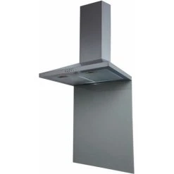 S I A SIA SP60GY 60cm X 75cm Grey Toughened Kitchen Glass Splashback