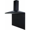 S I A SIA SP90BL 90cm X 75cm Black Toughened Kitchen Glass Splashback