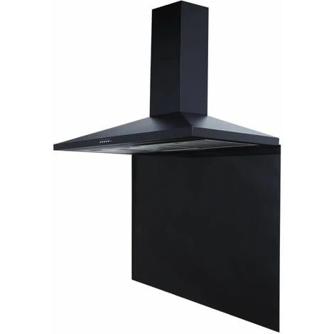 S I A SIA SP90BL 90cm X 75cm Black Toughened Kitchen Glass Splashback 1 S I A SIA SP90BL 90cm X 75cm Black Toughened Kitchen Glass Splashback