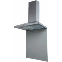 S I A SIA SP70GY 70cm X 75cm Grey Toughened Kitchen Glass Splashback