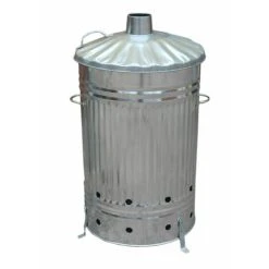 Viss 125 Litre Galvanised Incinerator – Burning Fire Bin