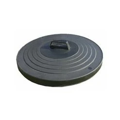 Viss 110 LITRE HEAVY DUTY LOCKING LID OUTDOOR RUBBISH LID FOR DUSTBIN SPARE BLACK LID