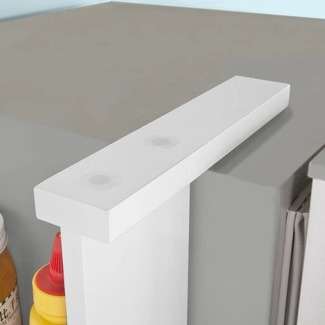 SoBuy Refrigerator Hanging Kitchen Spice Holder Rack,White,FRG149-W 4 SoBuy Refrigerator Hanging Kitchen Spice Holder Rack,White,FRG149-W - Image 4