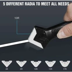 QERSTA 10pcs Silicone Caulking Tool Set, Silicone Smoothing Grout Remover Finishing Tool 7 QERSTA 10pcs Silicone Caulking Tool Set, Silicone Smoothing Grout Remover Finishing Tool -Vonshef shop 67263352 3